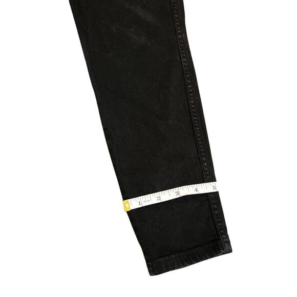Spanx jeggings size medium petite black stretch tapered with back pockets - Picture 6 of 10